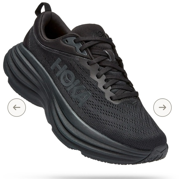 Hoka Shoes - HOKA Black Women’s Bondi 7 Shoe